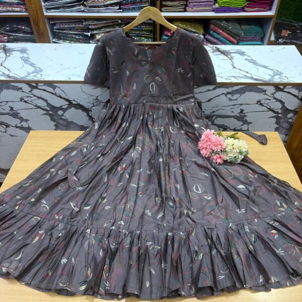 Gray - Long Maxi -LM002