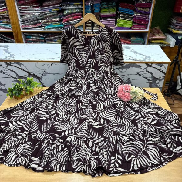 Brown Reyon - Long Maxi - LR004