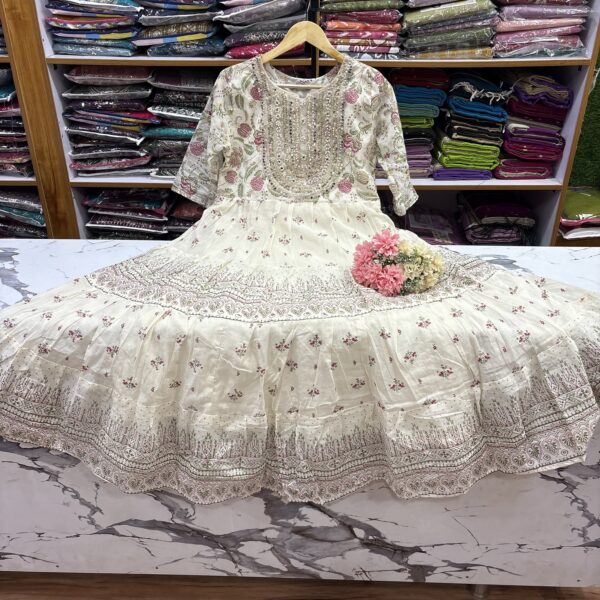 Cotton - White Maxi - CM001